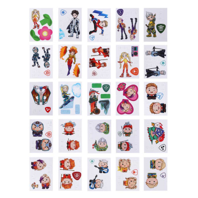 BY Пазл 3Д "Русские Супергерои", 6х8,4см, пенокартон, 25 дизайнов