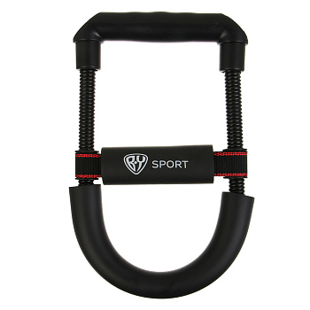 Эспандер для кистей и предплечья, тм BY SPORT, 25x14см, 20кг, ПП, углерод.сталь, поролон