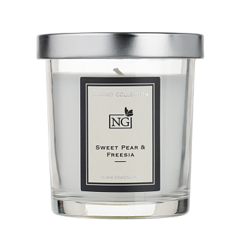 NEW GALAXY Свеча ароматизированная LEGEND COLLECTION, 88 гр, Sweet Pear & Freesia