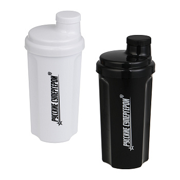 Шейкер спортивный с сеткой, тм BY Русские Супергерои, 500мл, 19.5х9см, пластик, PP