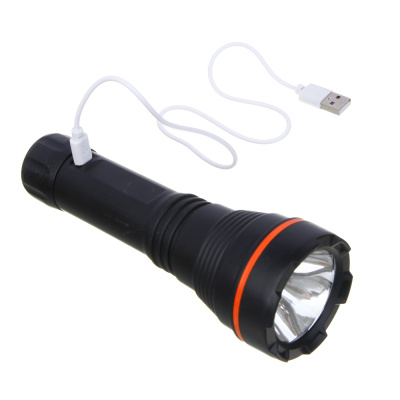 Фонарь рабочий тм ЕРМАК, XPE+7LED, 4 режима, 600мАч, пластик, 165х55х55 мм, зарядка USB