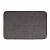 Коврик для ванной комнаты тм VETTA Canva, замша 260г/м², резина, 75х45см, серый