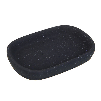 VETTA Мыльница, 13,5x9x2,5 см, керамика, "Крошка" черный