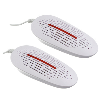 LEBEN Сушилка для обуви, пластик, 220В, 12Вт, ультрафиолет, белый