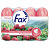 Крем-мыло FAX мраморное клубника&крем, мультипак, 4*70г