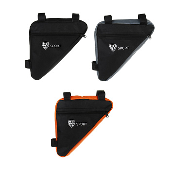 Велосумка под раму, тм BY SPORT, 27х20см, оксфорд 600D, 3 цвета