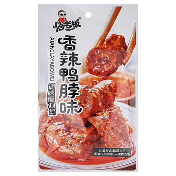 Мясо соевое утиная шея с пряностями XIANGLAYABOWEI 22гр
