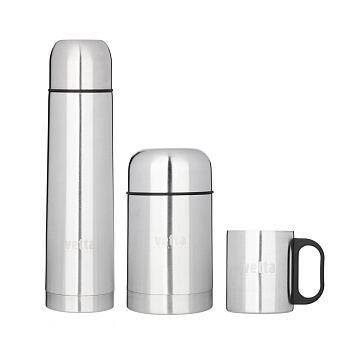 VETTA Набор походный (термос 1л "Буллет" + термос суповой 750мл + кружка 300мл) в сумке