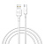 Кабель для зарядки USB(A)-Type C BY Fusion, 18Вт, 1 м, 3A, TPE, белый