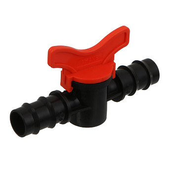 INBLOOM Кран проходной для шланга, d20x20мм, пластик