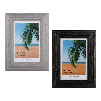 Фоторамка, 10x15 см, пластик, 2 цвета