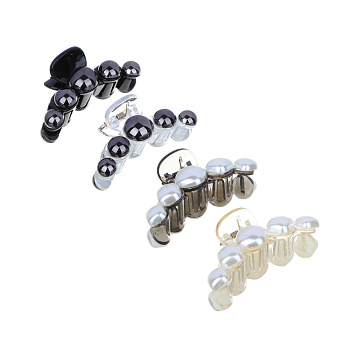 Краб для волос ЮНИLOOK, 7см, пластик, 2 дизайна, ACS-41