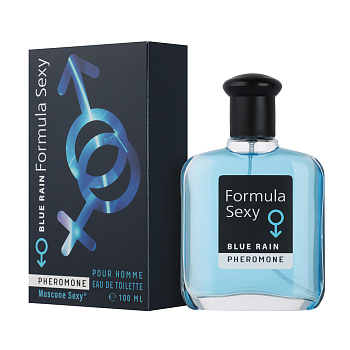 Туалетная вода мужская тм Formula Sexy Blue Rain с феромонами, 100 мл