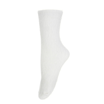 GALANTE Носки женские "норка", р.23-25, 45% полиэстер, 50% полиамид, 5% спандекс, белый