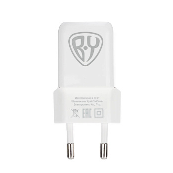 Сетевое зарядное устройство BY MINI 30Вт GaN,USB-C, USB-A, QC,PD,PPS,110-240В,50-60Гц,пластик,белый