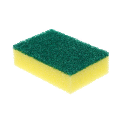 VETTA Дозатор для моющего средства с губкой, пластик, 14x9x11 см, серый