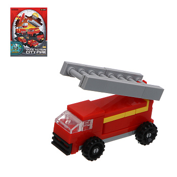 ИГРОЛЕНД Конструктор "Спецтранспорт" в шаре, 6,5х6,3 см, ABS, 12 видов