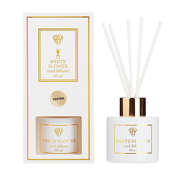 NEW GALAXY Диффузор LuxWhite, 40 мл, White flower