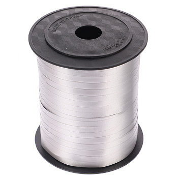 Лента 5мм x 230м серебряная/G