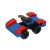 ИГРОЛЕНД Конструктор "Гонки", 13х4х7,5 см, ABS, 6 видов
