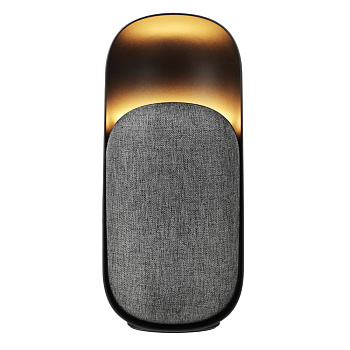 Колонка беспроводная BY WhiteNoise 3 Вт, BT 5.3, белый шум, ночник, USB type-C, 1200mAh, черный