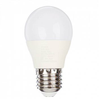 FORZA Лампа светодиодная G45 7W, E27, 560lm 3000К