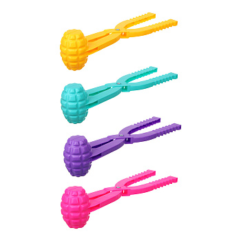 ИГРОЛЕНД Снежкостроитель "Граната", 32х7,5х6см, PP, 4 цвета