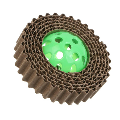 Игрушка для кошек тм VETTA, Сатурн, картон, пластик, 8см