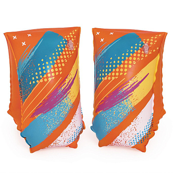 BESTWAY Нарукавники COLORIFYTOUGHLITEразмера L/XL, 30x15см, 32274