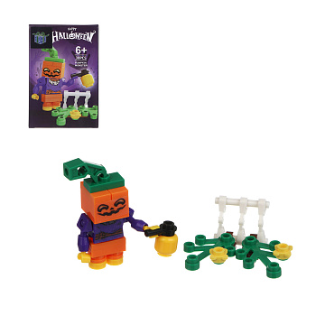 ИГРОЛЕНД Конструктор "Страшилки", 29-39 дет., 8х3,7х12 см, ABS, 4 вида