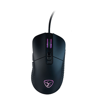 Игровая мышь проводная BY Carbine 12400dpi,9D,PAW3327,RGB,220см