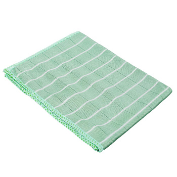 Салфетка из микрофибры тм VETTA, для стекол и зеркал, 30х40см, 270г/кв.м.