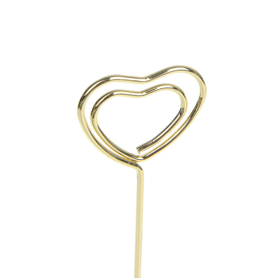 Держатель для фотографий тм LADECOR 8 см, металл, 4 вида