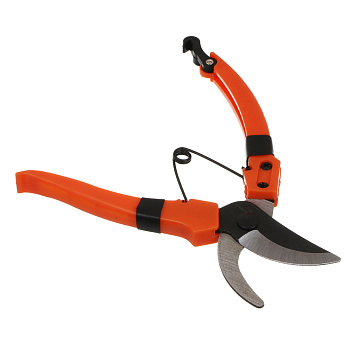 Секатор плоскостной тм INBLOOM 17,5см, возвратная пружина, металл, пластик