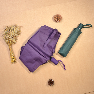 Зонт универсальный, автомат, сплав, эпонж, d96см, 8 спиц, 6 цветов