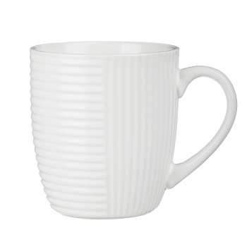 MILLIMI Монблан кружка 400мл, керамика, белый