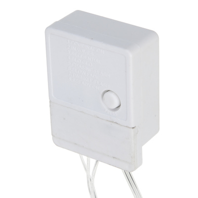 СНОУ БУМ Гирлянда эл. вьюн 20м, 120LED, белый, 8 режимов, ПВХ прозрачный, 220В