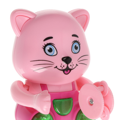 ИГРОЛЕНД Игрушка музыкальная в виде животного, пласт., 2ААА, 16х6х5,5см, 2 дизайна