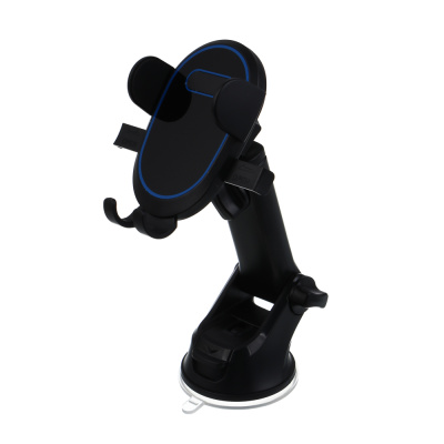 ЕРМАК Держатель смартфона на присоске, черный, синий