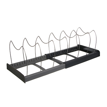 Подставка для посуды тм VETTA, раздвигающаяся, 31х24 см, пластик