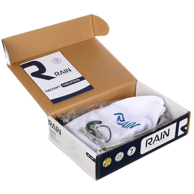 RAIN Смеситель для раковины Топаз, картридж 35мм, латунь, хром