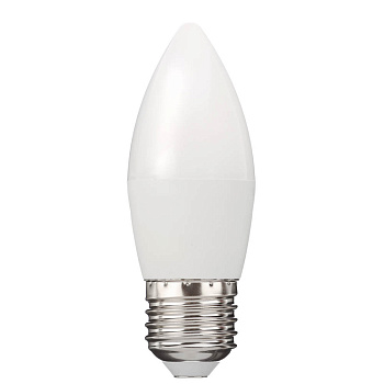 Лампа светодиодная BY С37 7 Вт, Е27, 560 Лм, 4000 К, 175-265 В, Ra>80, IRF <5%