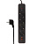 Удлинитель, сетевой фильтр 4 гнезда 3м BY Black, 2*USB, 1*type-C,выкл., 2500Вт, чёрный