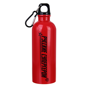 Бутылка спортивная для воды тм BY Русские Супергерои, 500мл, нерж. сталь