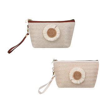 Косметичка трапеция тм ЮL Sunflower, полиэстер, 22х13х7см, 2 цвета